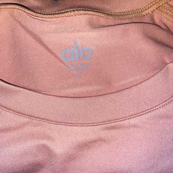 BNWT! High Line Long Sleeve Top in Black by Alo Yoga - Picture 8 of 9